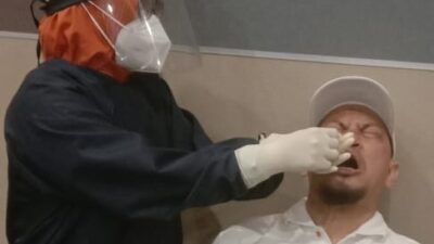 Peserta Luring Musda Ke V DPD PKS Kabupaten Bekasi Jalani Tes Swab