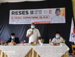 Reses Anggota Legislatif, Faizal Hafan ungkap 8 Indikator Penurunan Capaian Indonesia