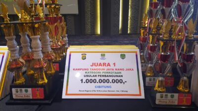 Kader Perempuan PKS Jabat Ketua RW, Raih penghargaan Juara Satu Kampung Tangguh Jaya  Kabupaten Bekasi