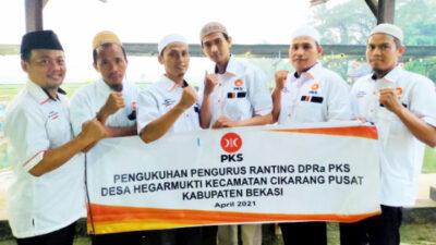 Kuatkan Fungsi Struktur Partai, DPC PKS Cikarang Pusat Kukuhkan DPRa Hegar Mukti & Pasir Ranji