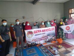 Gema Keadilan Cikarang Utara Bagikan Sembako