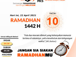 HARI KE SEPULUH RAMADHAN