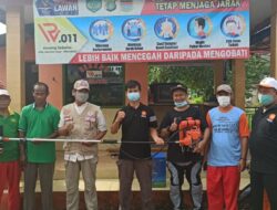 PKS Serahkan Mesin Potong Rumput Ke Rw.011 Villa Mutiara Wanajaya