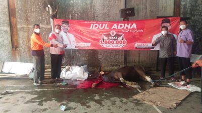 Sembelih Hewan Qurban dari Presiden PKS, Budi MM: Ini Aksi 1 Juta Tebar Qurban Dr. Salim