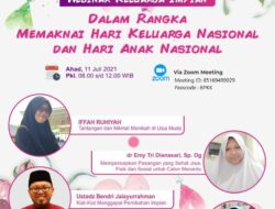 Webinar Keluarga Impian BPKK DPD PKS Kabupaten Bekasi