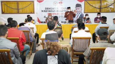 Syaikhu Lakukan Dengar Pendapat Masyarakat dengan Tokoh di Kabupaten Bekasi