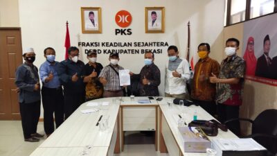 Keluhkan Dampak Pembangunan Jalan Tol Dan Kereta, Warga Wanajaya Datangi Fraksi PKS