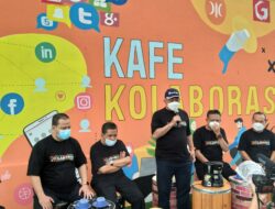 Resmikan Kafe Kolaborasi ditengah Gerimis, Ahmad Syaikhu : Ini Luar biasa