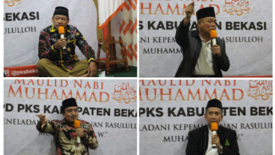 Hadiri Peringatan Maulid Nabi Muhammad SAW DPD PKS, Inilah Kata Para Tokoh Islam Kab. Bekasi