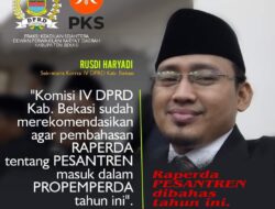 198 Pondok Pesantren dinyatakan Terafiliasi Terorisme Oleh BNPT, Rusdi Haryadi : Percepat Perda Perlindungan Pesantren
