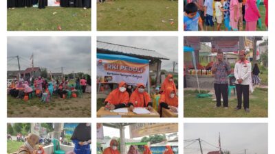 Emak-emak Antusias Dapatkan Minyak Goreng di Acara RKI Peduli