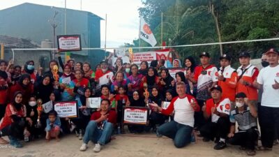 PKS Serang Baru Adakan Turnamen Bola Volly Tingkat Kecamatan