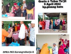 Launching RKI Pisang Batu, PKS Cikarang Utara Gelar Yankes dan Berbagi Ta’jil
