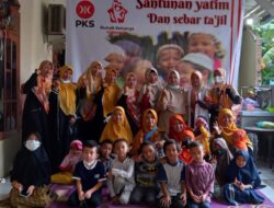Gema Romadhon, PKS Kedungwaringin Santuni Anak Yatim Dan Sebar Ta’jil