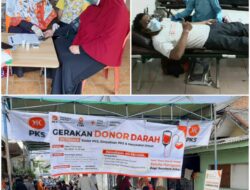 Tingkatkan Pelayanan, PKS Gelar Donor Darah dan Pemeriksaan Kesehatan Gratis