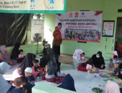 Peringati Hari Anak Nasional, SPKK PKS Cikarang Barat Launching Pojok Bermain Posyandu
