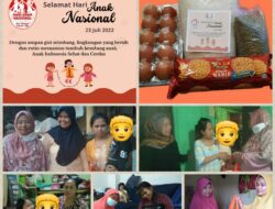 Cegah Stunting, RKI Cikarang Utara Bagikan Bingkisan Untuk Anak
