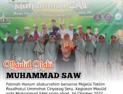 Hadiri Maulid Nabi SAW, Fatmah Hanum : Jalin Silaturahim dan Kuatkan Ukhuwah