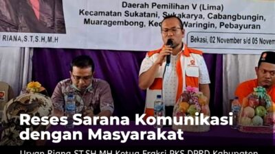 Reses di Dapil V, Uryan Riana : Masih Butuh Perbaikan Kinerja Perangkat Daerah