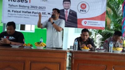 Dalam Resesnya, Bang Haji Faizal Ingatkan Lahan Pertanian Yang Kian Menyusut