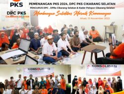 Songsong Pemilu 2024, PKS Cikarang Selatan Giatkan Konsolidasi