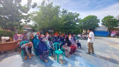 Hadiri Senam dan Baksos PKS Telaga Asih, Rusdy Haryadi Jelaskan BPJS PBI