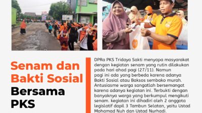 Warga Antusias Sambut PKS Menyapa