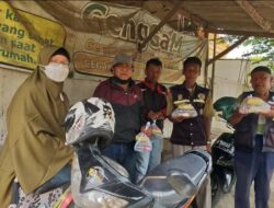 Peringati Hari Ayah, RKI Cikarang Utara Bagikan 100 Nasi Box Kepada Opang dan Ojol