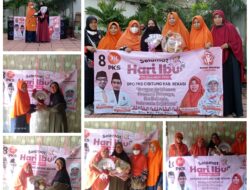 Gelar Hari Ibu, SPKK PKS Cibitung Bagikan Bingkisan Cantik Untuk Ibu Hebat