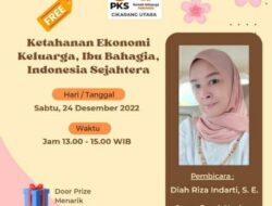 Bahas Ketahanan Ekonomi Keluarga, Kulwap Desember RKI Cikarang Utara Hadirkan Owner Puyuh Ungkep