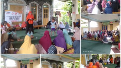 Safari Jumkah PKS Cibitung, Sembako Murah dan Program BBQ