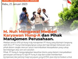 Kawal Mediasi Pekerja, Mohamad Nuh Berikan Solusi Terbaik