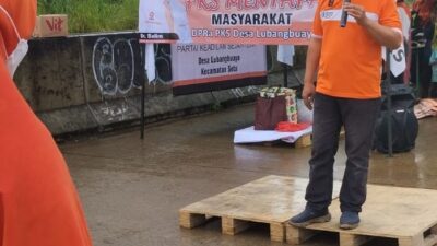 Akan Berjuang Untuk Setu, M Abduh Ramaikan Sapa Warga PKS Desa Lubangbuaya