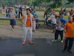 Hadiri Senam Nusantara Fazri Azhar Ramdani, Ajak Untuk Terus Berolah Raga Karena Kesehatan Itu Mahal