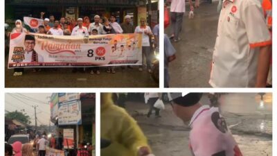 DPRa PKS Mekarwangi Gelar Takjil On The Road di Iringi Hujan Lebat
