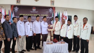 PKS Kab. Bekasi Daftarkan Bakal Calon Anggota DPRD ke KPUD