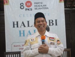 Hadiri Halal bi Halal DPC PKS Setu M. Nuh : Masyarakat Senang Disapa oleh PKS