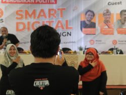 2 Caleg PKS Milenial Teti Lestari dan Aufa Sabila Hadiri Smart Digital Campaign