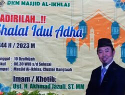 Isi Khutbah Di Masjid Al Ikhlas Grand Residen City, Haji Jajuli Ingatkan Soal Kepemimpinan
