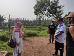 Kunjungi Danau Penyebab Banjir di Taman Rahayu, Fatmah Hanum : Kita Akan Mendorong Dinas Terkait Untuk Segera Direalisasikan