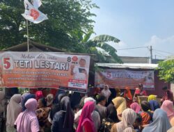 Caleg PKS Teti Lestari dan SPKK DPC PKS Cibitung Gelar Safari Jumat Berkah, Bazar Sembako Murah dan BBQ