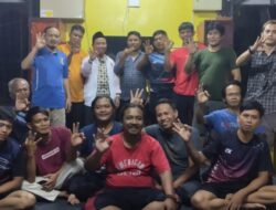 Silaturahmi Di Graha Mustika Media Desa Lubangbuaya, Haji Jajuli Tuai Dukungan Warga