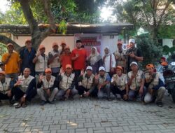 Relawan PKS 83, Azmi Rabbani dan Ade Jenah di Kecamatan Pebayuran Resmi Dikukuhkan