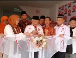 Presiden PKS Akhmad Syaikhu Resmikan Kantor Baru DPC PKS Cibitung