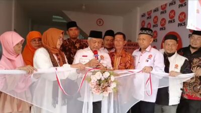 Presiden PKS Akhmad Syaikhu Resmikan Kantor Baru DPC PKS Cibitung