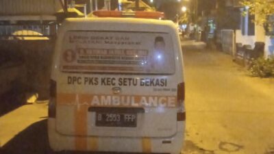 Tak Banyak Publikasi, Ambulan PKS Setu Antar Jenazah Hingga Ke Mojokerto