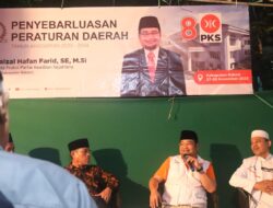 Anggota Dewan DPRD Jawa Barat, Bang Haji Faizal Hafan Farid Sosialisasi Penyebarluasan Peraturan Daerah di Perumahan Taman Sentosa Cikarang Selatan
