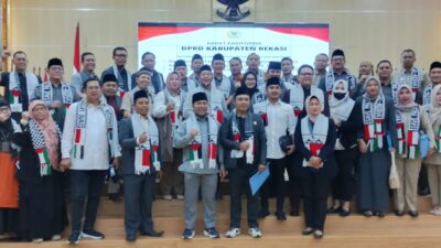 DPRD Kabupaten Bekasi Bersatu Dukung Palestina