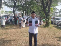 Caleg DPR RI dari PKS, Haji Jalal Abdul Nasir, Ikut Meriahkan Aksi Damai Bela Palestina di Bekasi