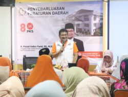 Aleg DPRD Jawa Barat, Bang Haji Faizal Hafan Farid Sosialisasi Penyebarluasan Peraturan Daerah di Desa Setiadarma Tambun Selatan